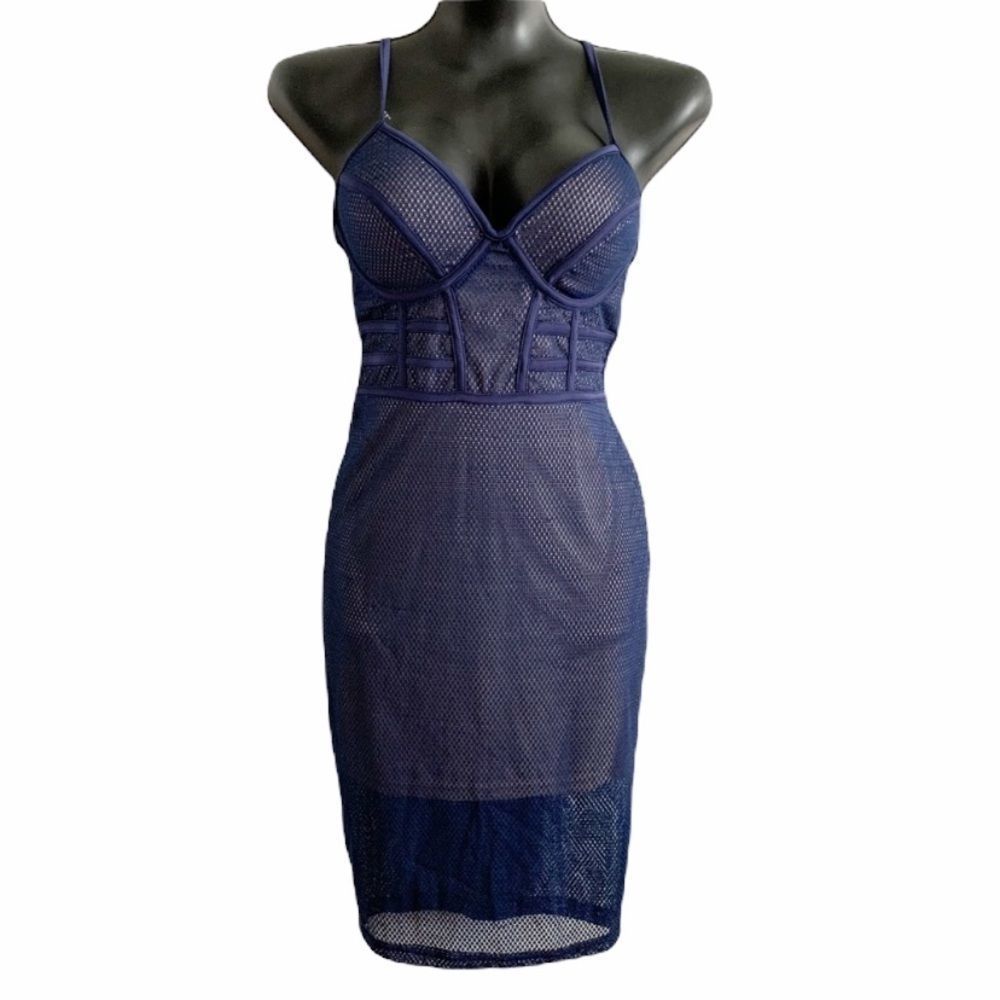 Entry Blue Dress Size L
